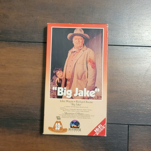 Vintage 1986 "Big Jake" VHS Tape - Picture 2 of 4